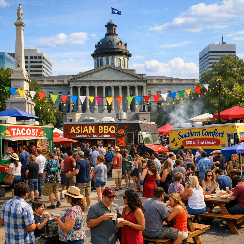 Exploring Columbia’s Culinary Scene: New Eateries and Food Truck Favorites
